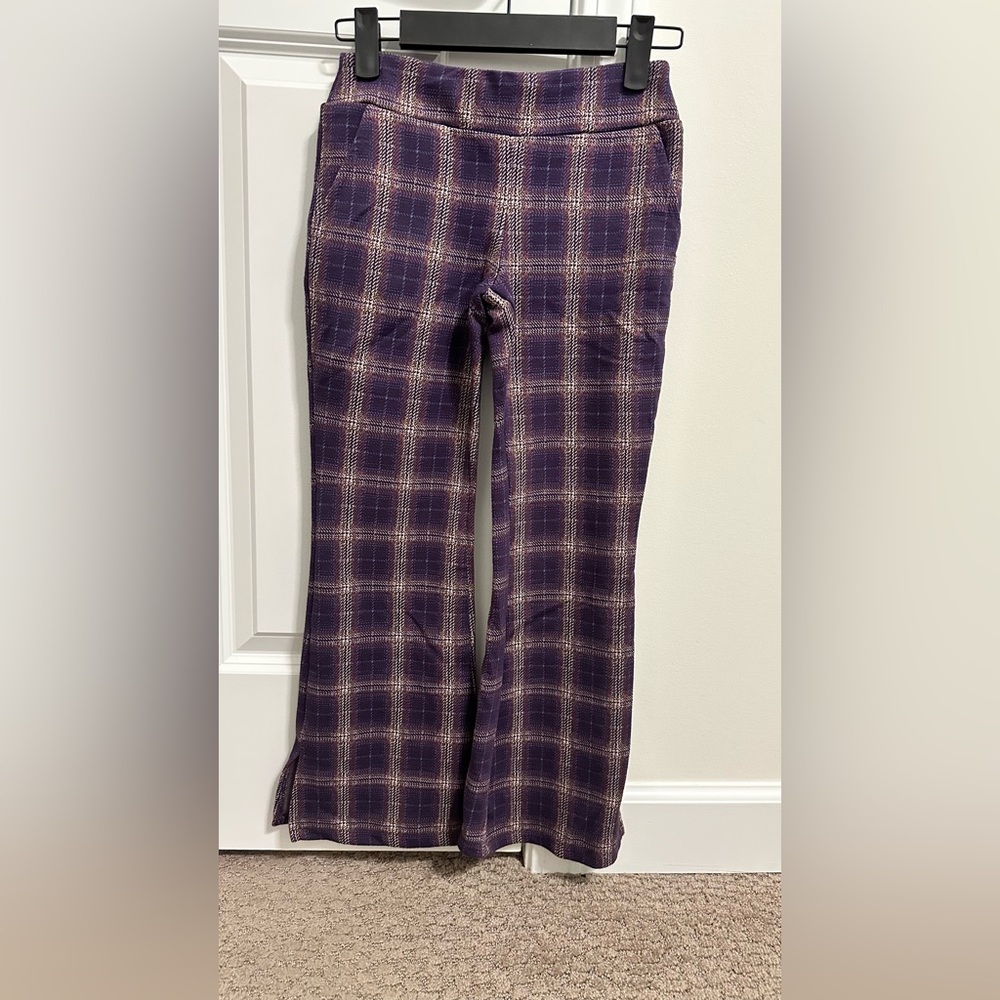art class Purple Plaid Skirt